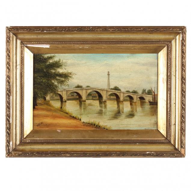 continental-painting-of-an-arch-bridge