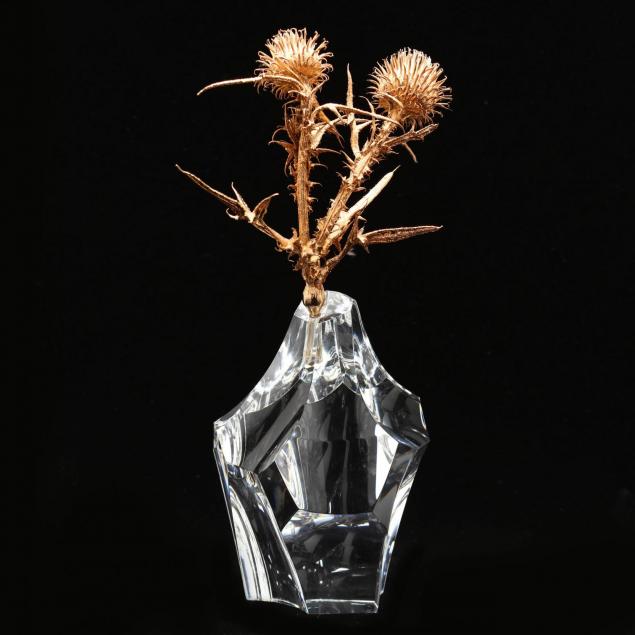 steuben-thistle-rock-sculpture