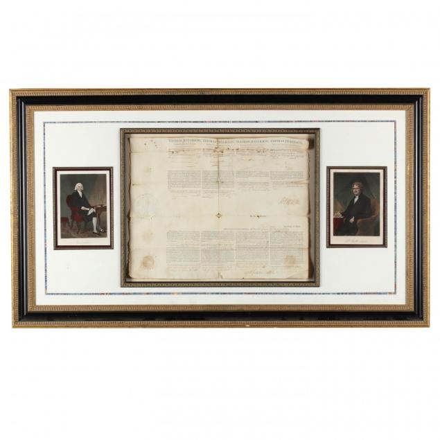 ship-s-papers-signed-by-thomas-jefferson-and-james-madison
