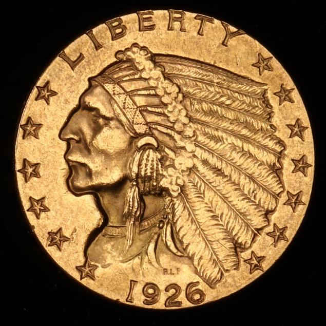 1926-2-50-gold-indian-head-quarter-eagle