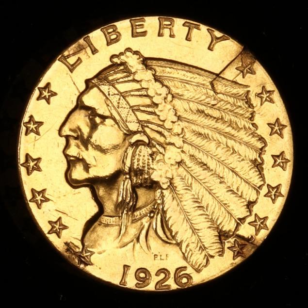 1926-2-50-gold-indian-head-quarter-eagle