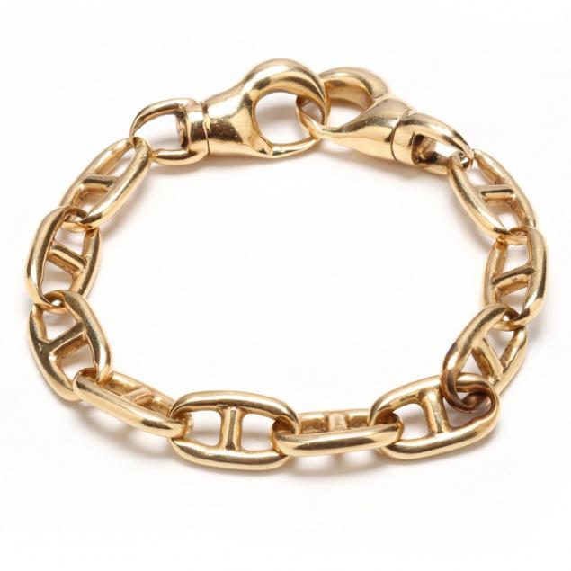 heavy-14kt-gold-bracelet