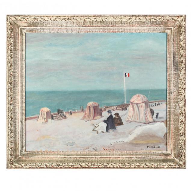 framed-french-beach-scene