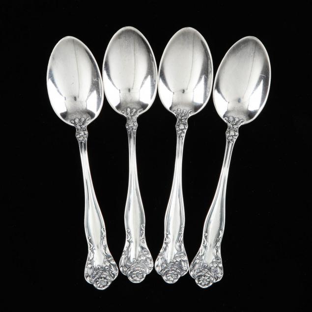 four-international-stratford-sterling-silver-teaspoons