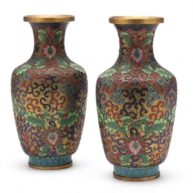 a-pair-of-chinese-gold-ground-champleve-vases