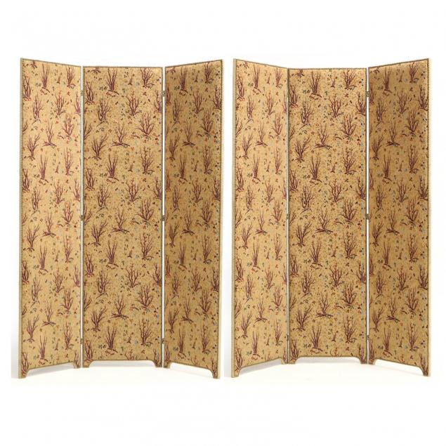 pair-of-custom-upholstered-floor-screens