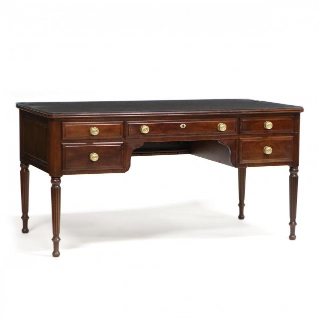 Statton, Sheraton Style Executive Desk (Lot 560 - New Year's Gallery ...
