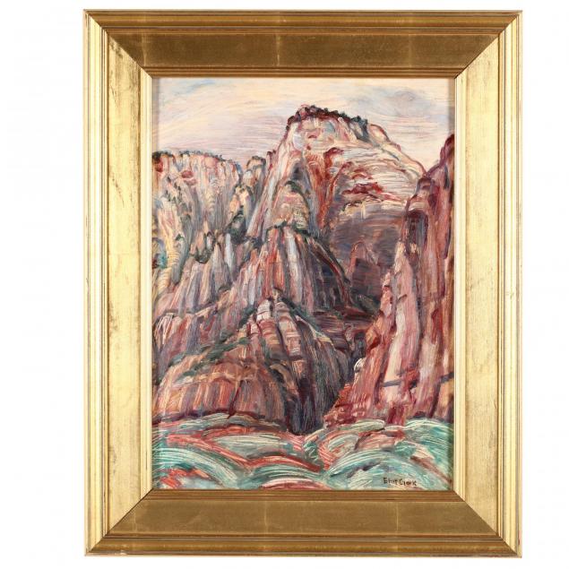 eliot-candee-clark-ny-va-1883-1980-southwestern-mountains