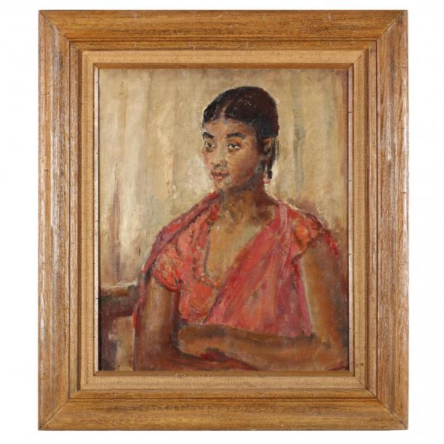 framed-20th-century-portrait-of-a-girl