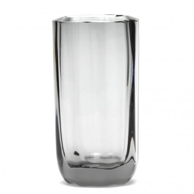 orrefors-smoky-glass-vase