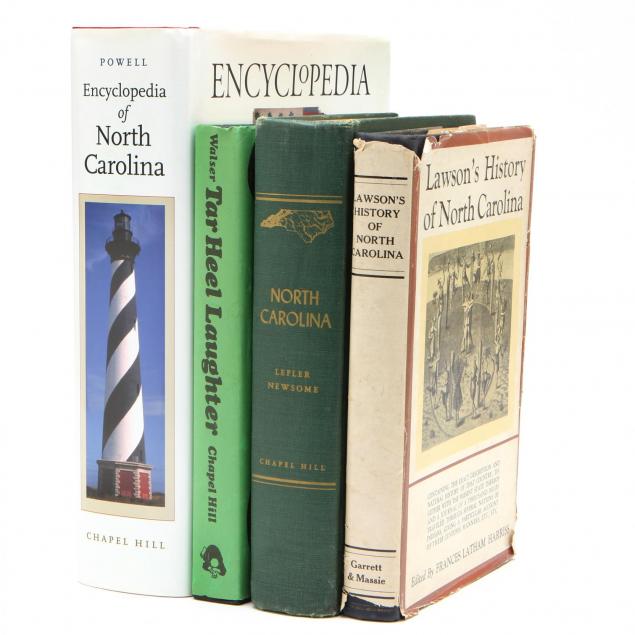 group-of-books-of-north-carolina-interest