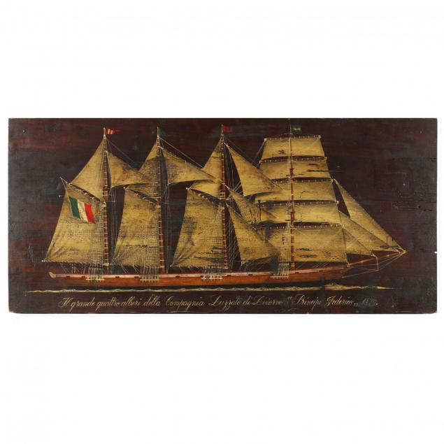 decorative-panel-celebrating-a-19th-century-italian-ship