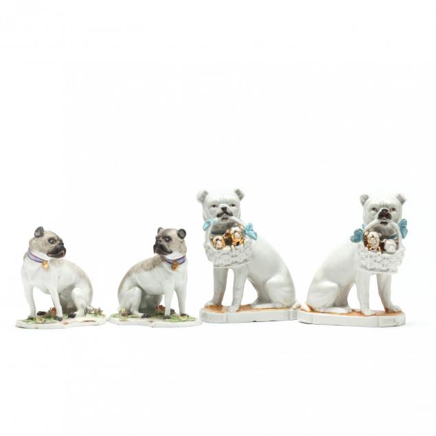 two-pair-of-porcelain-bulldogs