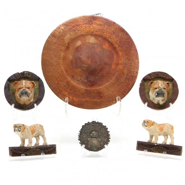 vintage-group-of-bulldog-memorabilia