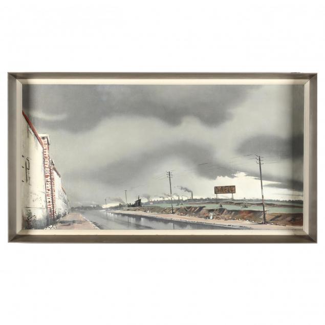 gabriel-marc-ferro-french-1903-1981-industrial-landscape