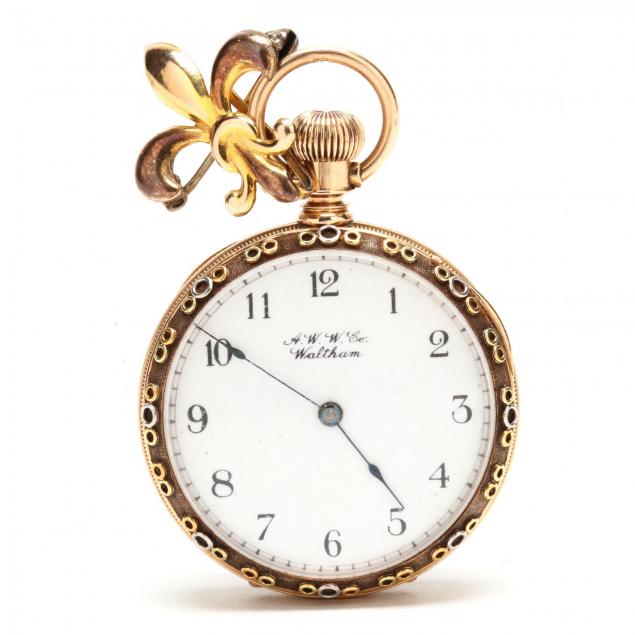 lady-s-14kt-pocket-watch-waltham