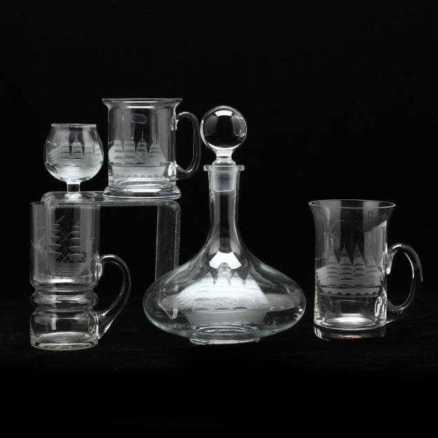 assembled-set-of-nineteen-nautical-themed-barware