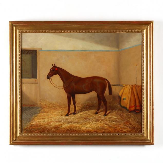 albert-clark-and-sons-british-portrait-of-a-thoroughbred