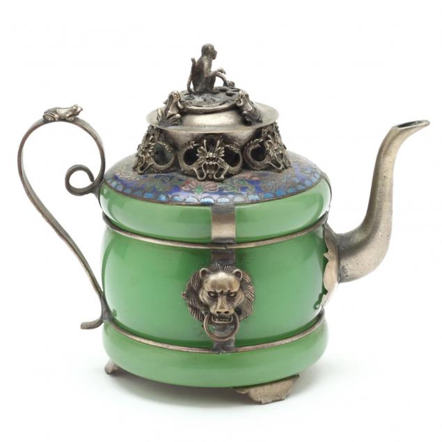a-jade-hard-stone-teapot-with-metal-and-cloisonne