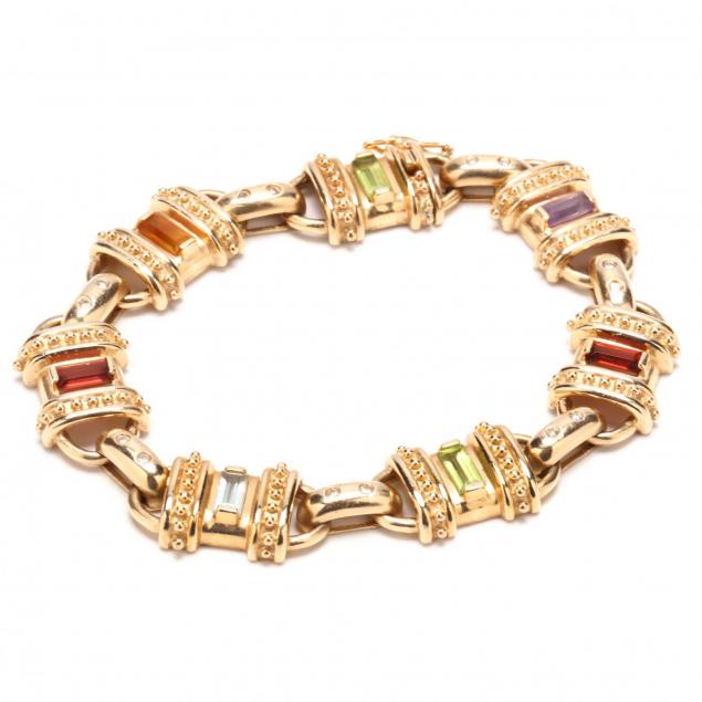 14kt-gem-set-bracelet