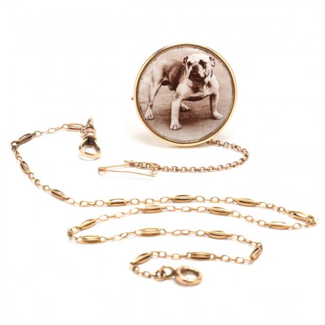 gold-framed-bulldog-brooch-and-watch-fob