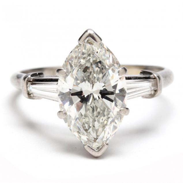 marquise-cut-diamond-with-platinum-and-diamond-ring-mount