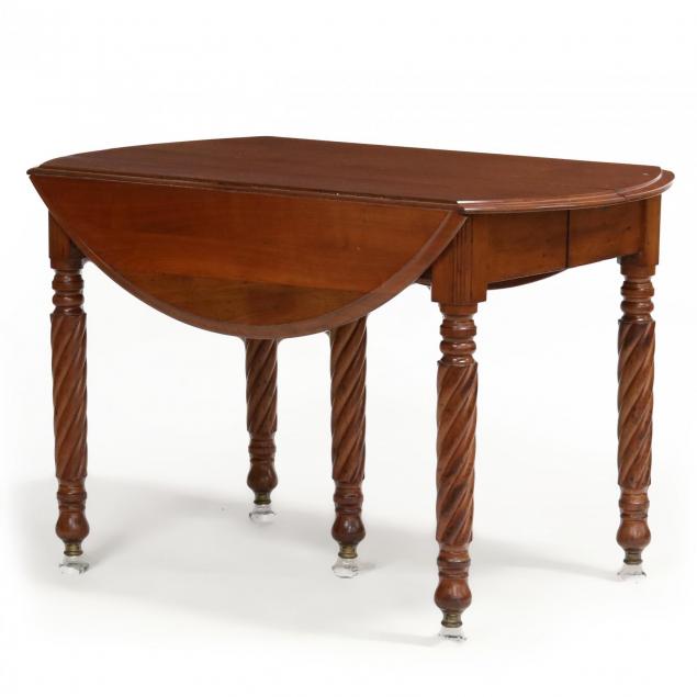 victorian-walnut-drop-leaf-dining-table