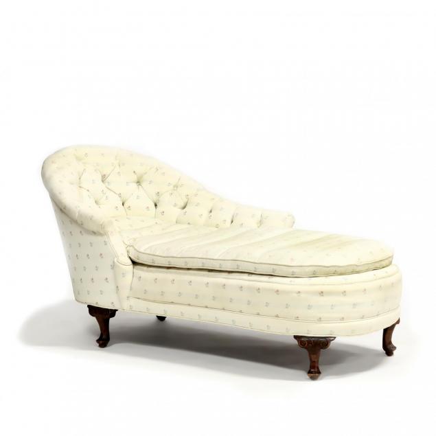 upholstered-vintage-chaise-lounge
