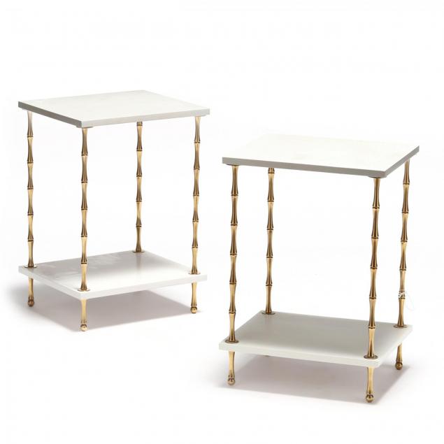 pair-of-modernist-faux-bamboo-side-tables