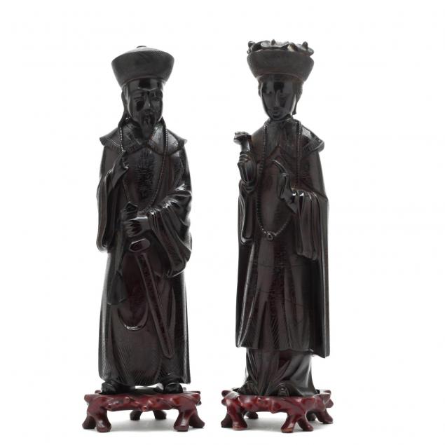 a-pair-of-chinese-emperor-and-empress-statues