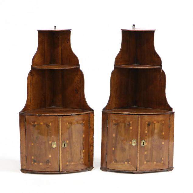 pair-of-inlaid-continental-hanging-corner-cabinets