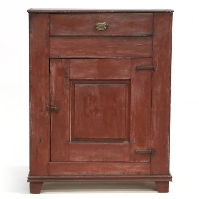 american-painted-country-chippendale-cabinet