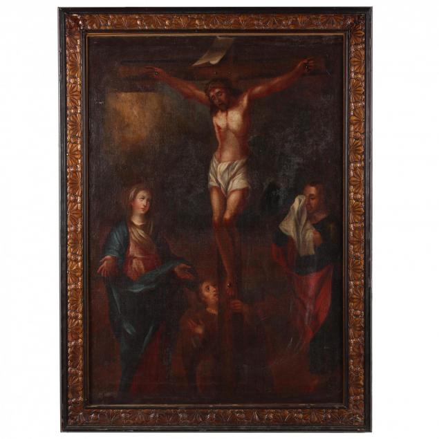 spanish-colonial-painting-of-i-the-crucifixion-i