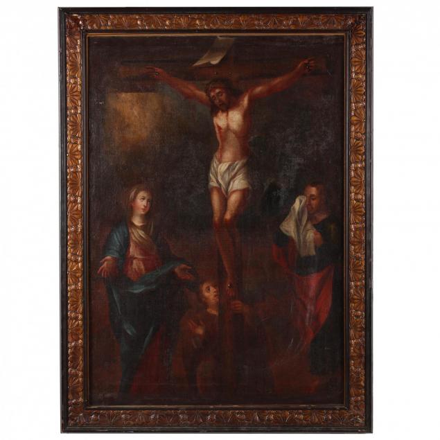spanish-colonial-painting-of-i-the-crucifixion-i