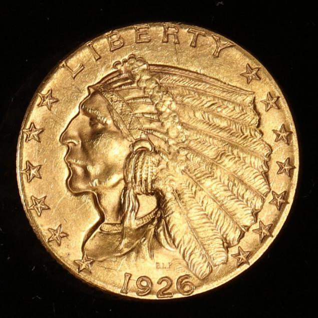 1926-2-50-gold-indian-head-quarter-eagle