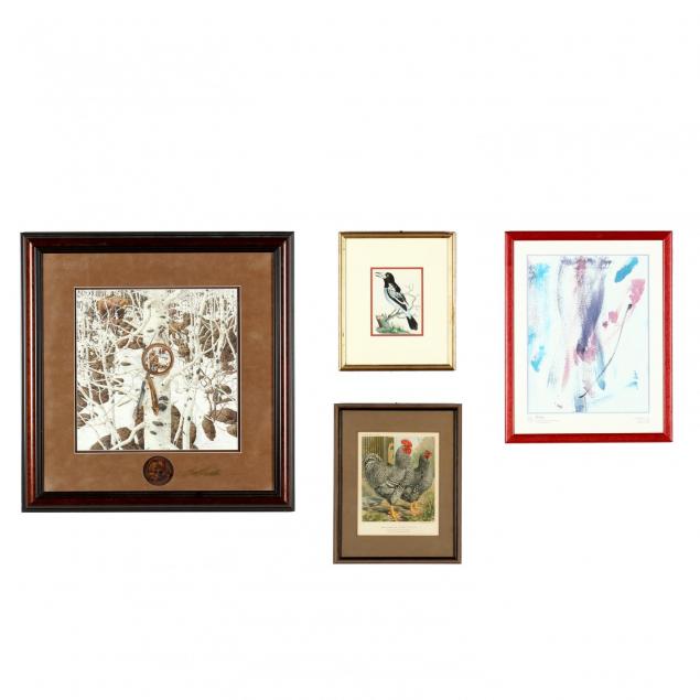 group-of-four-animal-related-prints