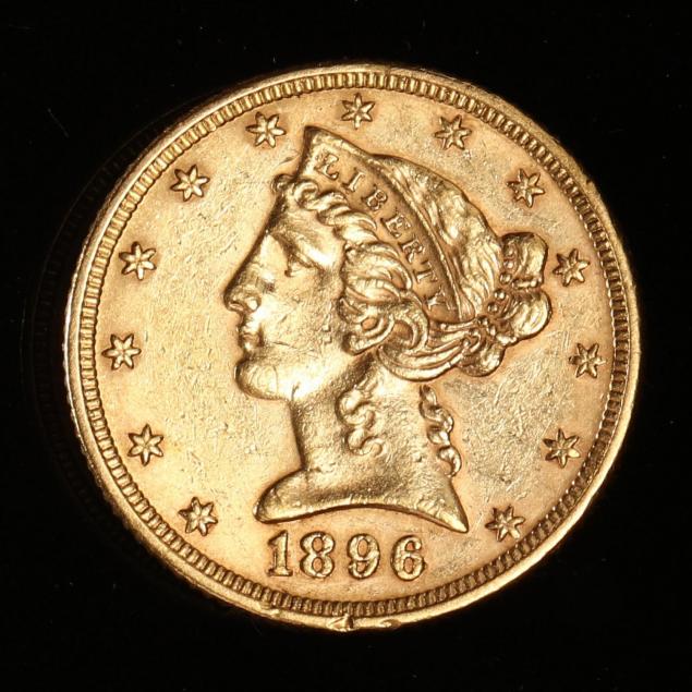 1896-5-gold-liberty-head-half-eagle