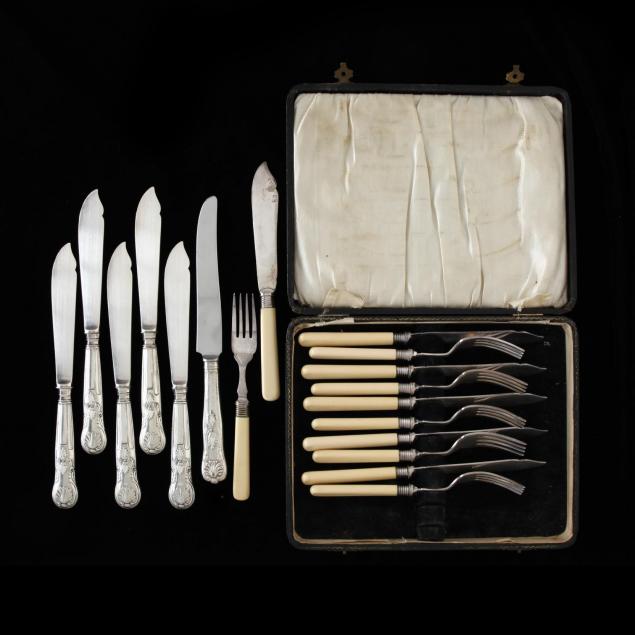 a-group-of-vintage-english-silverplate-flatware