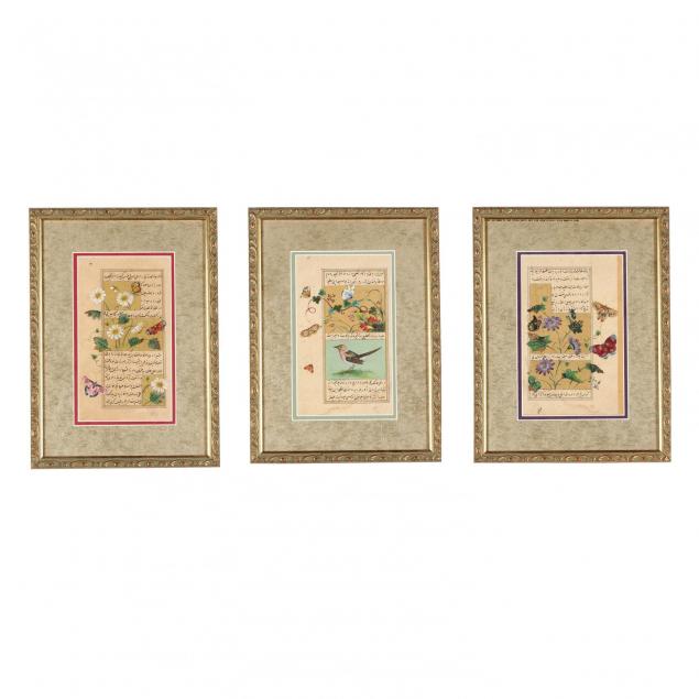 three-indian-miniature-paintings-by-vijay-sharma-indian-b-1962