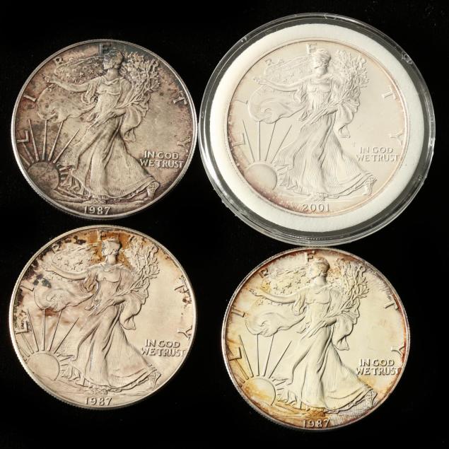 four-toned-1-american-silver-eagles