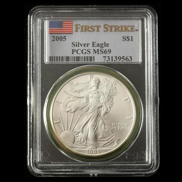 2005-1-american-silver-eagle-first-strike
