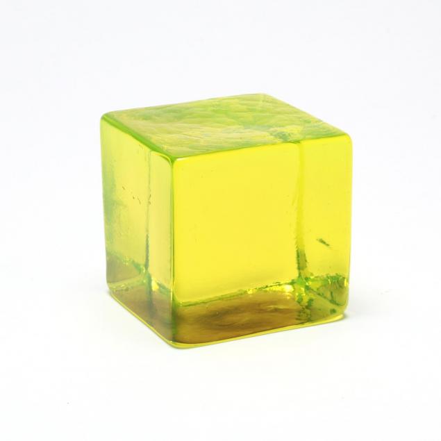 uranium-glass-unusual-modernist-paperweight