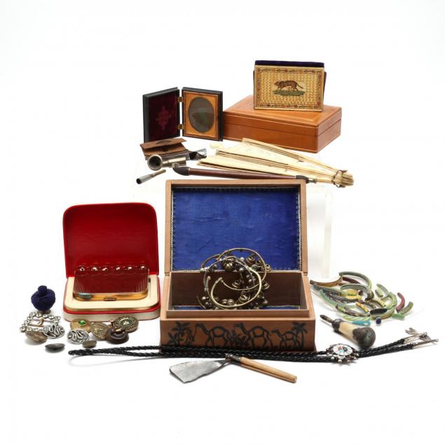 group-of-antique-and-vintage-collectibles