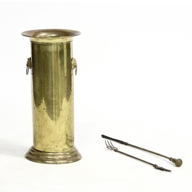 vintage-brass-umbrella-stand-and-tools