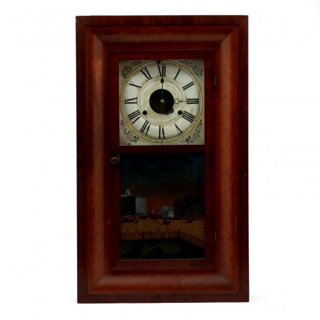 an-antique-seth-thomas-mantel-clock