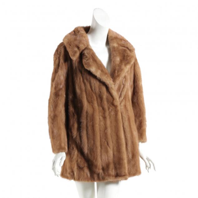 vintage-ladies-light-brown-mink-jacket