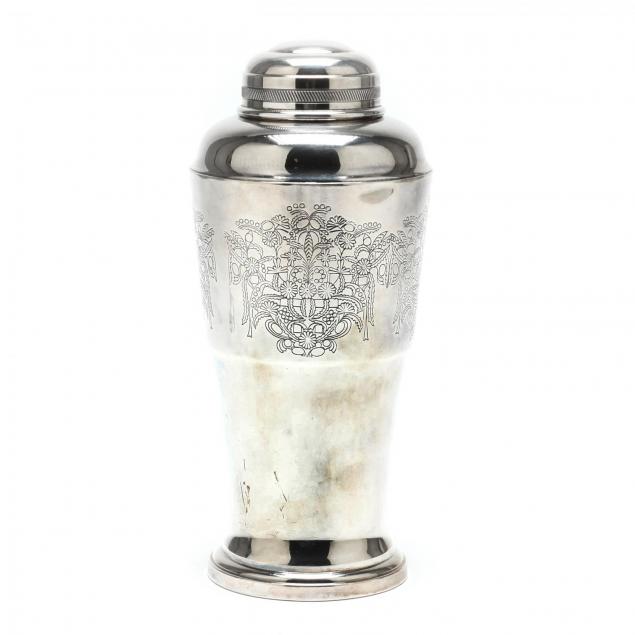 a-retro-silverplate-cocktail-shaker