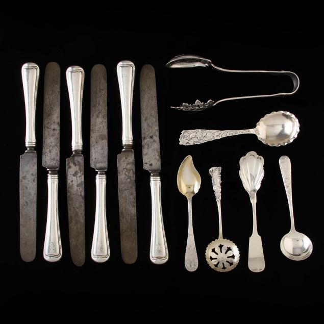 a-group-of-american-sterling-silver-flatware