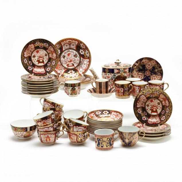 an-assembled-english-imari-partial-tea-service-19th-century