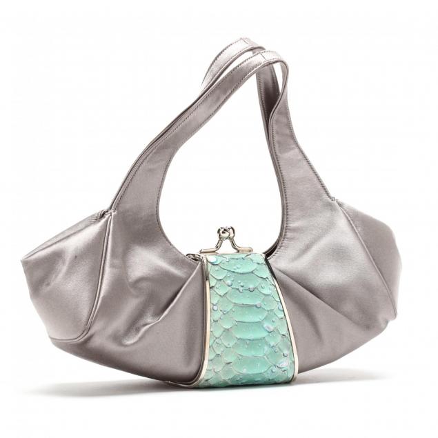 gray-satin-evening-bag-judith-leiber